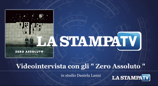 ZERO ASSOLUTO - Videointervista su LaStampa.it