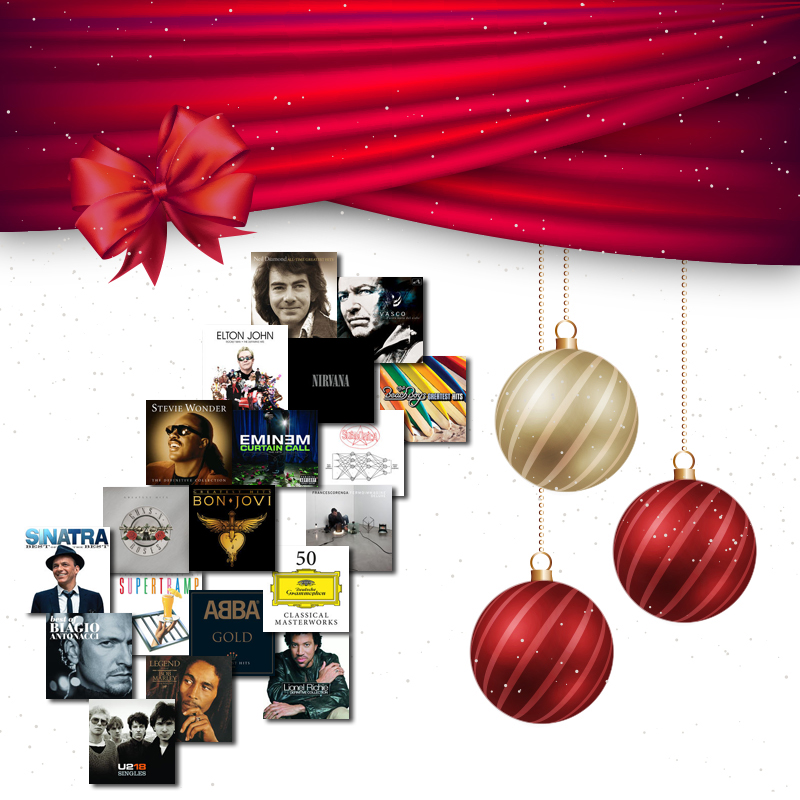 Tantissimi album Universal a prezzo speciale su iTunes.  Scopri i titoli e regala un Natale di musica!
