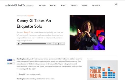 Kenny G risponde al pubblico via web: leggi le risposte e ascolta l'intervista!