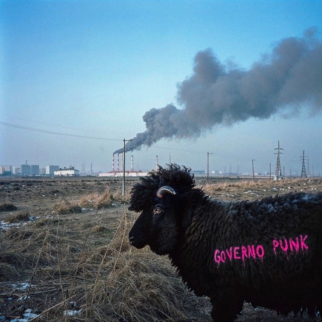 cover del nuovo singolo 2024 di BNKR44, Governo Punk