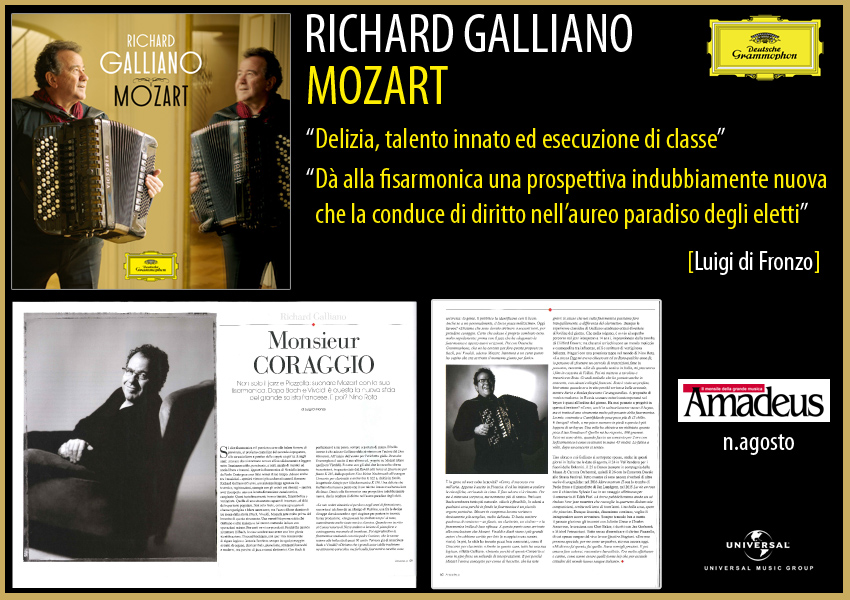 Richard Galliano: l'intervista su Amadeus