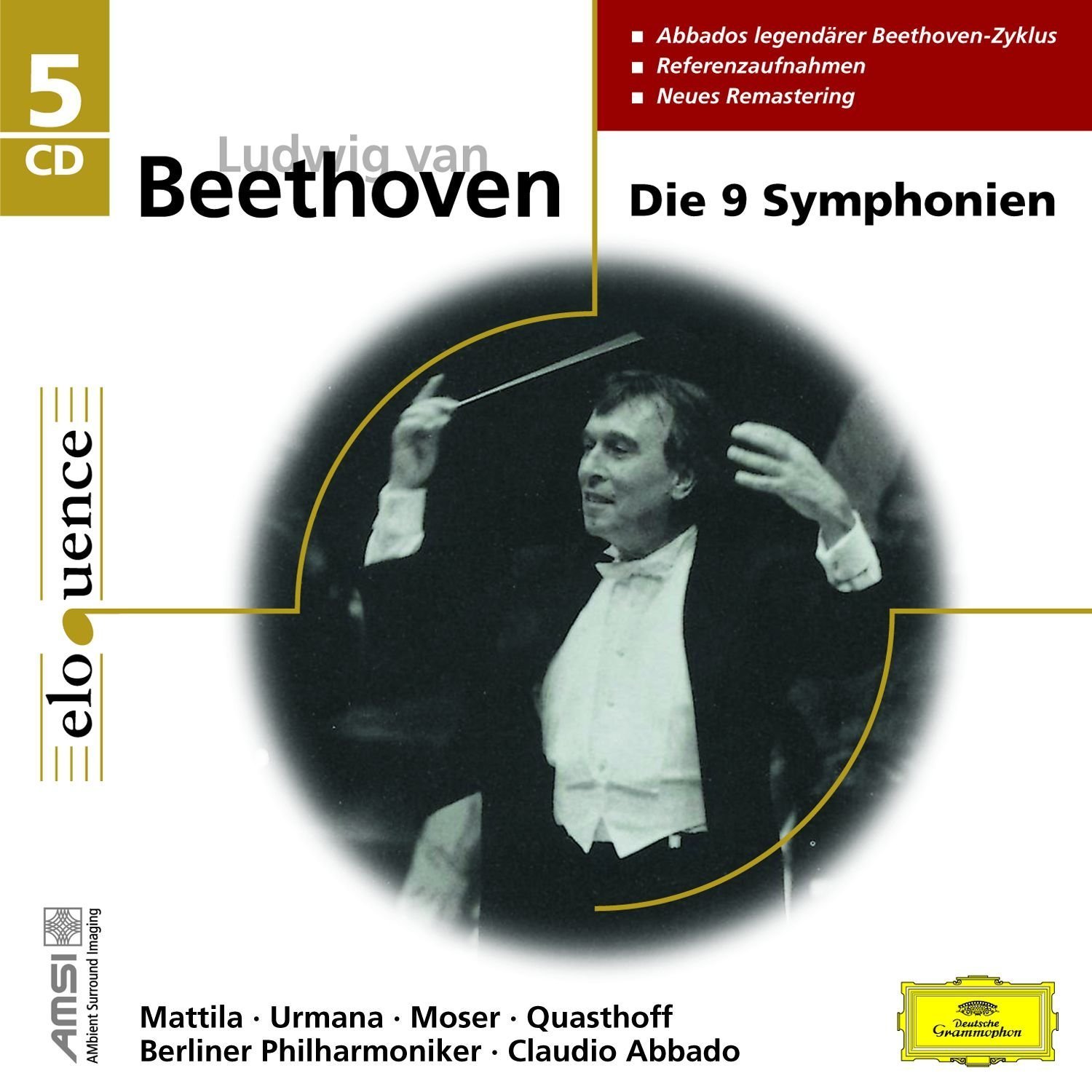 Beethoven: 9 Symphonies Di Claudio Abbado - Musica - Universal Music Italia